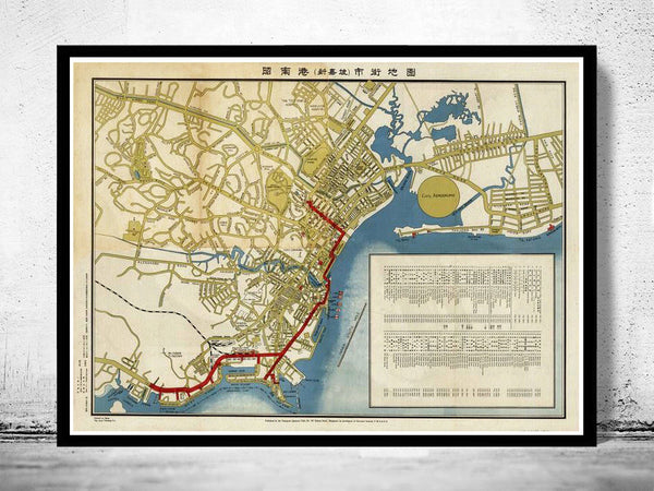 Old Map of Singapore | Vintage Poster Wall Art Print | Wall Map Print | Old Map Print | Map Gift | Anniversary gift | Housewarming Gift