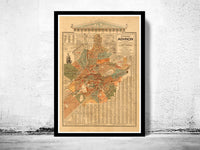 Old Map of Athens Greece 1923 Vintage Map | Vintage Poster Wall Art Print | Wall Map Print | Old Map Print | Map Gift | Anniversary gift