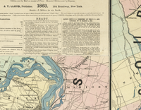 Vintage Mississippi River Homo-Graphic Chart 1842 Vintage Mississippi River Map | Vintage Map Wall Art Print | Large Poster Print