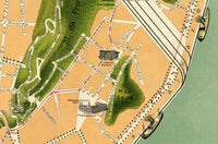 Old Map of Rio de Janeiro Brazil 1914 Vintage Map | Wall Map Print