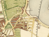 Old Map of Southampton 1851 UK Vintage Map | Vintage Map Wall Art Print