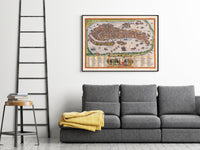 Old Map of Venice 1756 Venetia Vintage Map | Vintage Map Wall Art Print