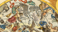 Old Celestial Map Astronomy 1700 Planisphere Celeste | Vintage Poster Wall Art Print |