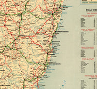 Old map of New South Wales Australia