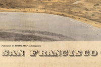 San Francisco Panoramic View 1868