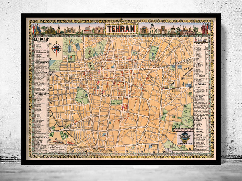 products/tehran1958oldmapframe.jpg